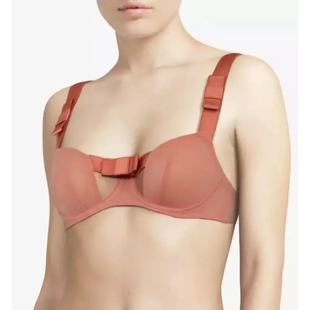 Chantal Thomass Audacieuse Balconette Bra | Lace Underwire Lingerie New 34D
